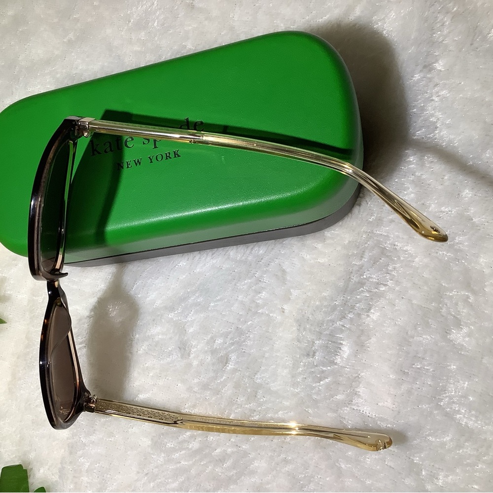 Kate Spade Brown Tortoise Sunglasses - Picture 7 of 11